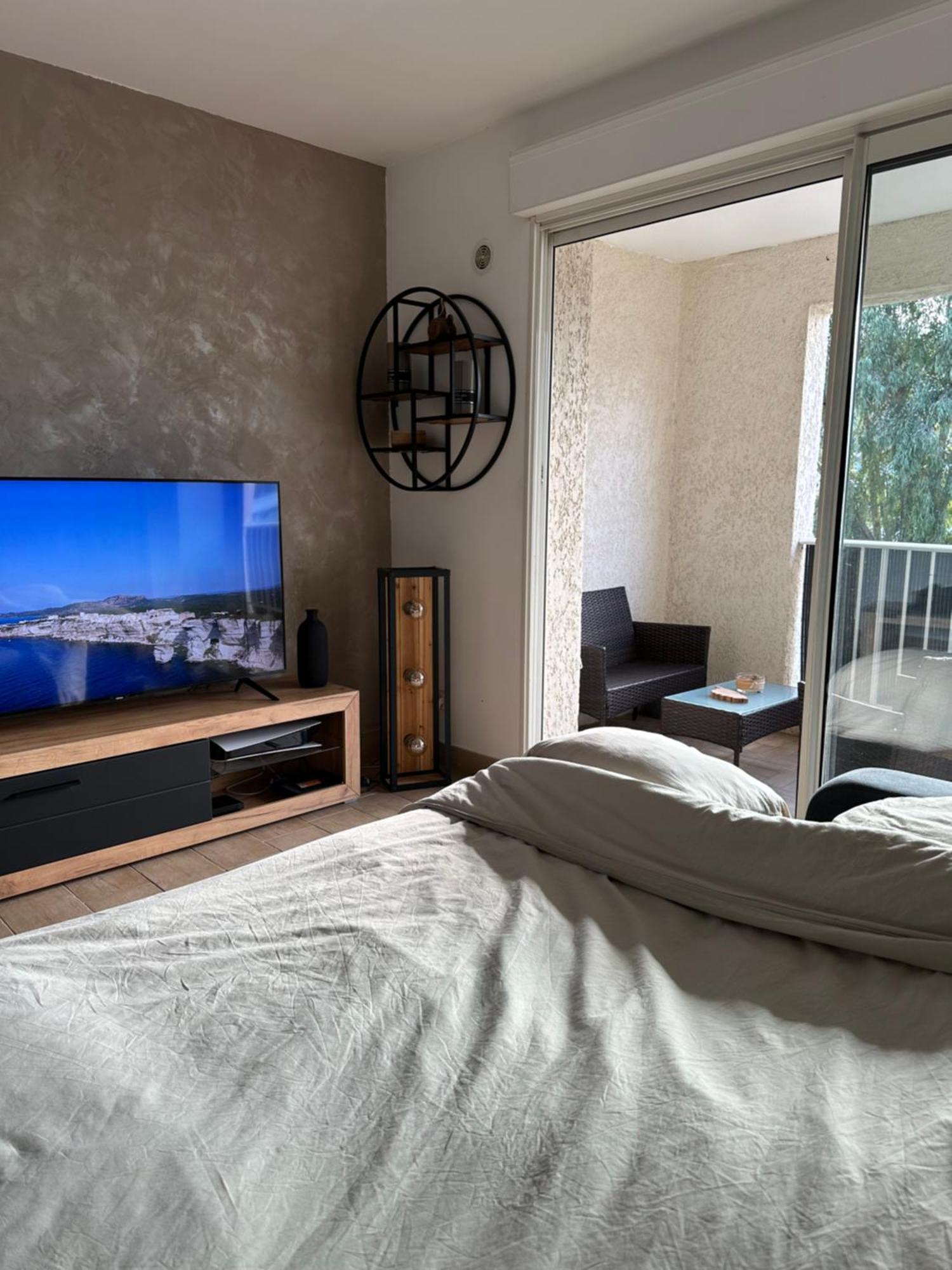 Appartement T2 - Vue Montagne Biguglia  Dış mekan fotoğraf
